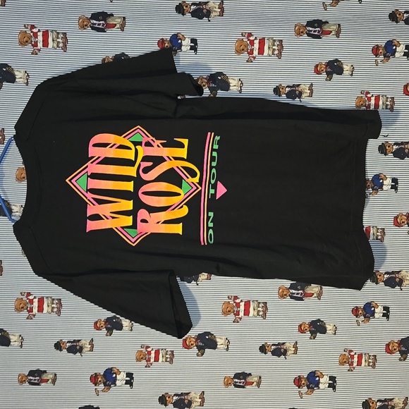 VTG 90S WILD ROSE ON TOUR 91 CINDY OWEN SCEEEN STARS XL - Picture 10 of 10